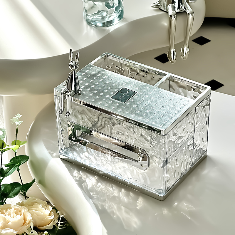 半岛良品多功能桌面纸巾盒