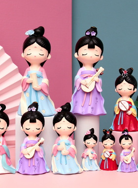 宫廷风蝶恋花唐小媚存钱罐摆件