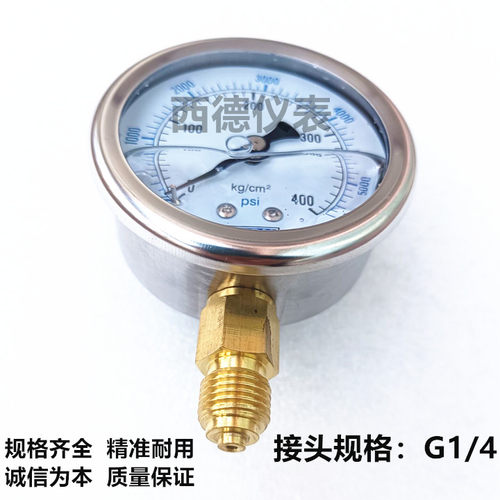 60MM直立式400KG油压表