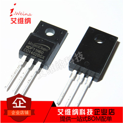 全新原装进口 MDF11N60 11N60 MOS场效应管 600V11A直插TO-220F