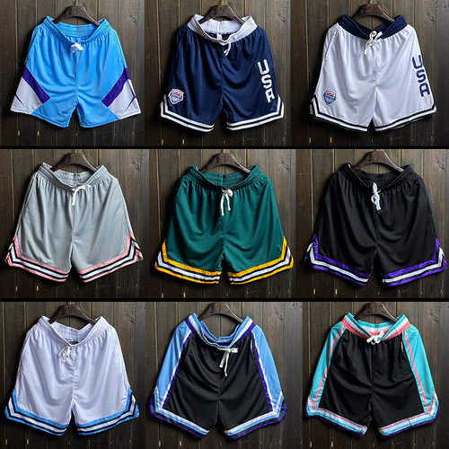 美式短裤男运动4分裤透气