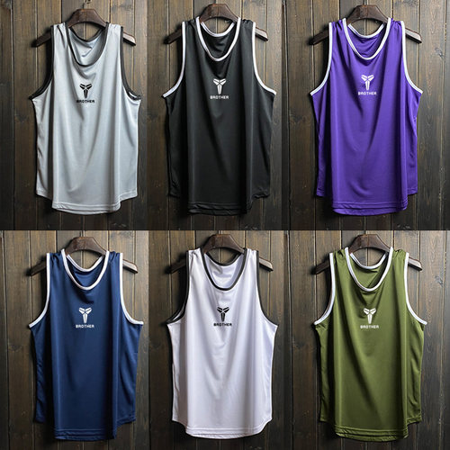 美式篮球训练服速干背心