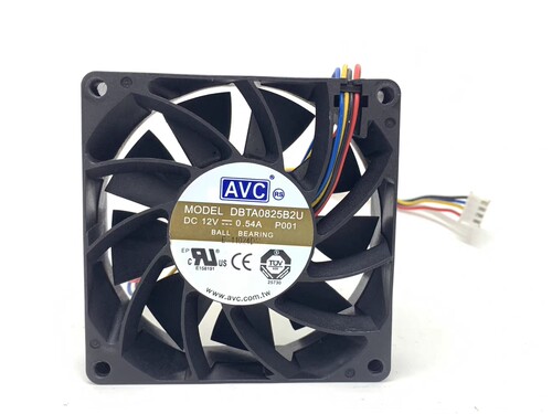 AVC AVC DBTA0825B2U 8025 12V 0.54A 8CM 4线大风量PWM散热风扇