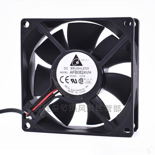 8025 24V 0.21A 原装 8厘米 AFB0824VH 8CM 变频器散热风扇 台达