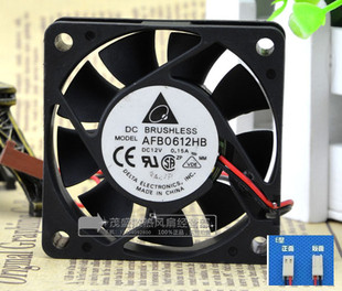 0.15A 機(jī)箱開(kāi)關(guān)雙滾珠風(fēng)扇 6015 原裝 12V 厘米 臺(tái)達(dá)AFB0612HB 6CM