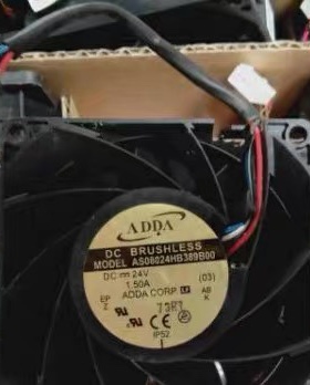 原装ADDA协禧AS08024HB389B00 24V 1.5A 8038 3线变频器风扇