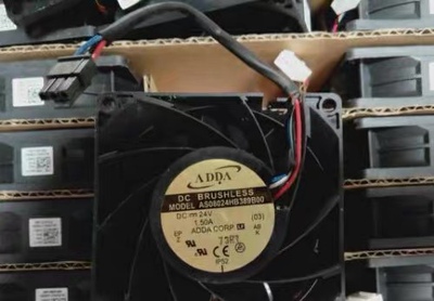 原装ADDA协禧AS08024HB389B00 24V 1.5A 8038 3线变频器风扇