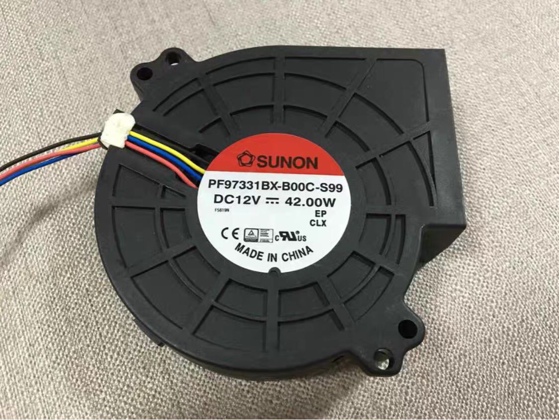 正品建准 9733鼓风机 超大风量12V 3.5A PF97331BX-B00C-S99 42W