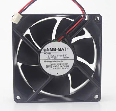 原装正品 NMB 8025 DC48V 0.09A 3110KL-07W-B50 变频器 散热风扇