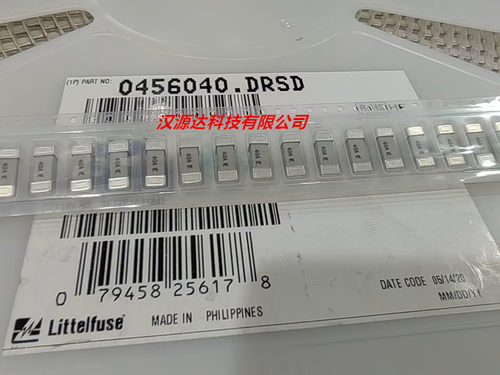0456040.DRSD 40A LF 125V 4X12MM 力特原装贴片保险丝
