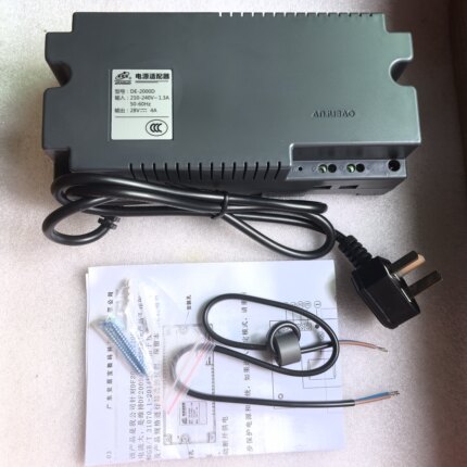 安居宝 原装楼宇对讲电源 DE-2000D控制器USP 电源箱供电箱 28V4A