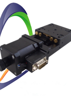 NT01GA10电动角位台 精密 俯仰台 光学倾斜台 微型弧形台 工作台