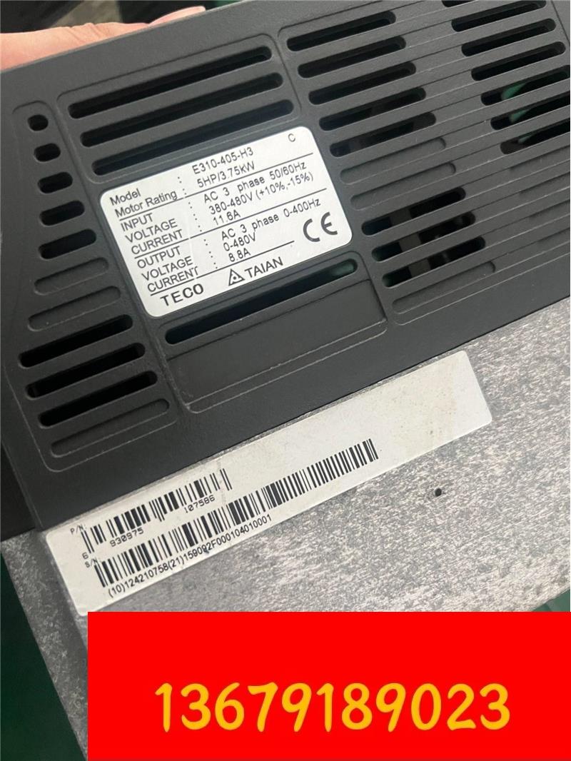 E31RLZ-405-H3C07 台安变频器 3.58KW三相30