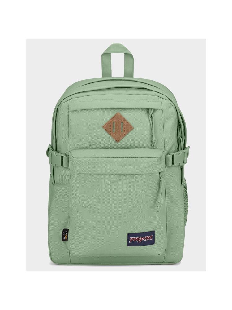 Jansport/杰斯伯 Main Campus FX 抹茶绿校园风中性双肩包电脑包