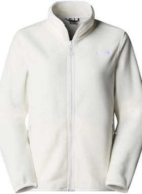 代购THE NORTH FACE北面女士夹克保暖防风抓绒白色户外秋冬外套