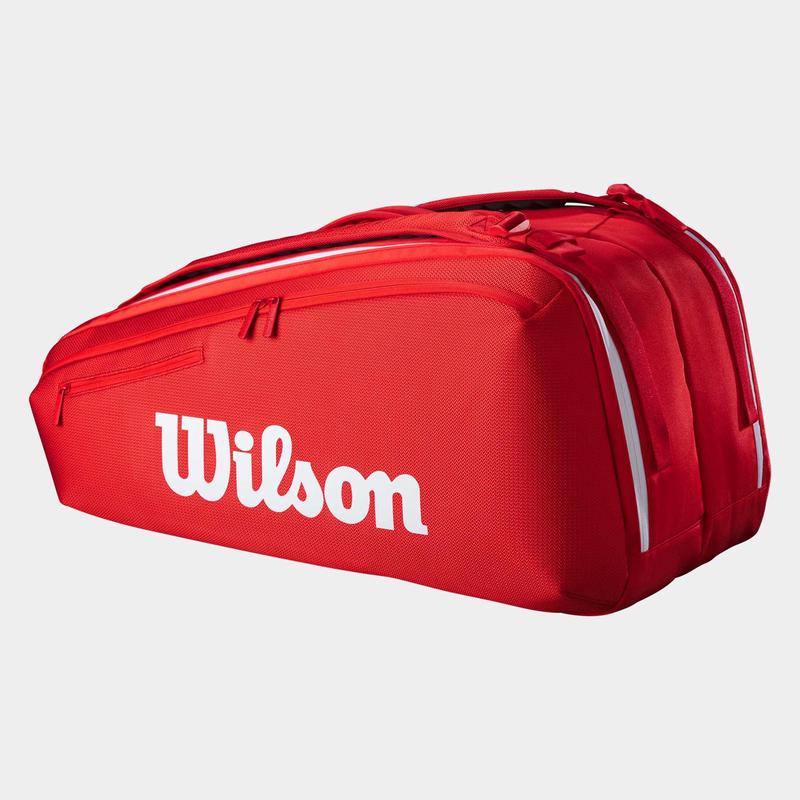 Wilson威尔胜网球包防热保护内衬双肩背负系统锁扣拉链