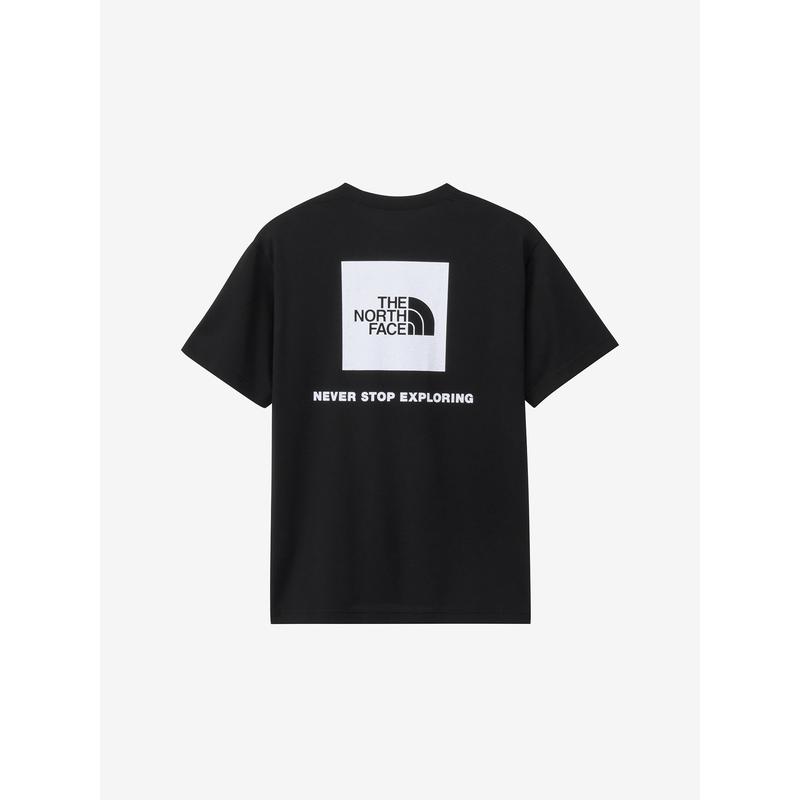 THE NORTH FACE/北面男式运动T恤短袖背标印花透气舒适轻便休闲