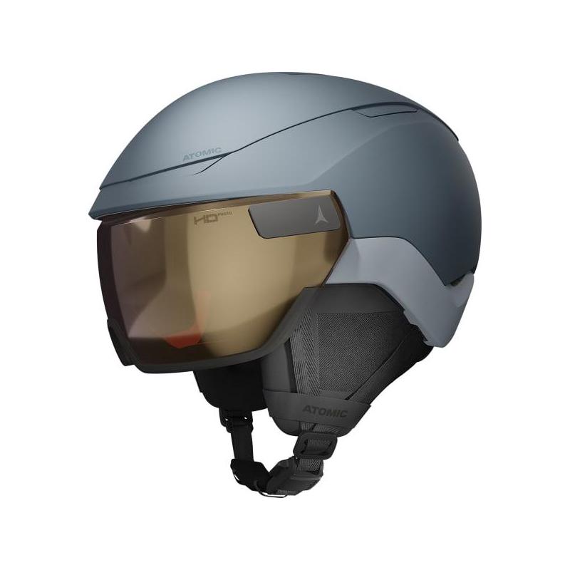 代购ATOMIC滑雪头盔旋转冲击防护自动变色镜片防臭内衬