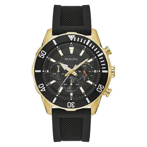 海外代购BULOVA/宝路华男士欧美腕表计时码表100米防水