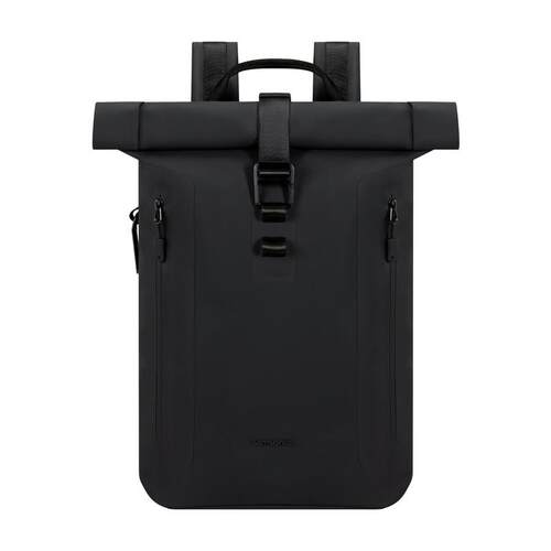 海外代购Samsonite/新秀丽女士双肩背包防水侧边收纳卷口设计