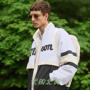 代购Kith for Wilson Dobby 运动夹克男士新款运动外套时尚前卫