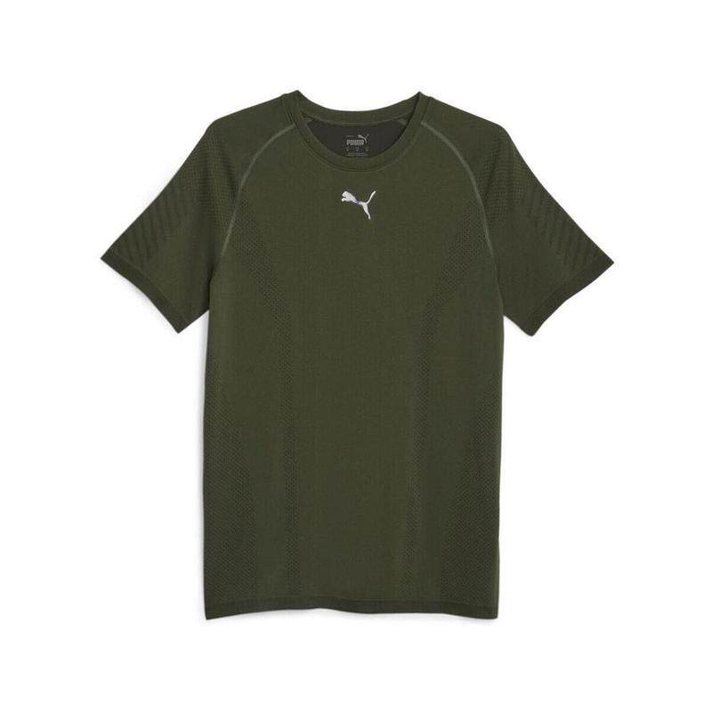 代购海外代购Puma/彪马男士运动T恤透气排汗速干网眼拼接弹力面料