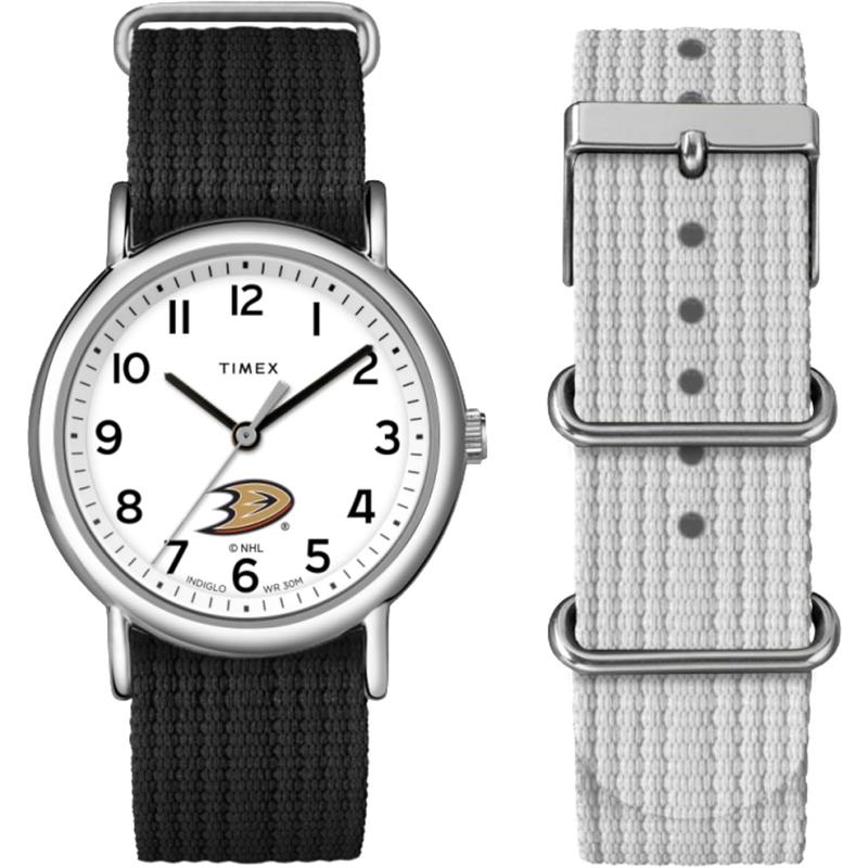 代购Timex天美时男士腕表夜光计时30米防水指针式尼龙带防水