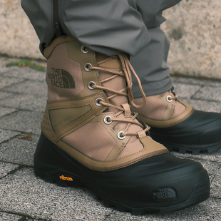 Snow 代购 FACE NORTH Shot北面防水防滑中帮户外靴抗寒雪地靴 THE