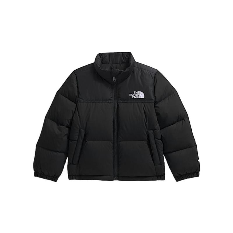 代购THE NORTH FACE北面男孩羽绒服保暖防风轻盈鹅绒连帽短款