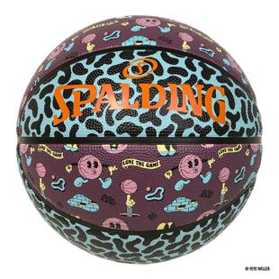 代购Spalding斯伯丁篮球高抓地力室内适用室外适用耐久性