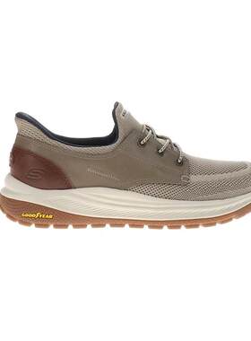 代购Skechers斯凯奇男士船鞋透气吸汗记忆棉鞋垫防滑大底
