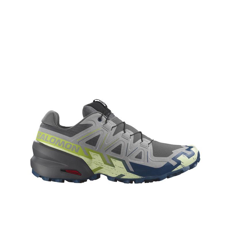 代购SALOMON萨洛蒙男士越野跑鞋防滑缓震耐磨户外跑鞋低帮系带