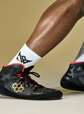 代购RUDIS JB-UltraLITE幻影黑防滑透气轻便网面专业摔跤鞋拳击