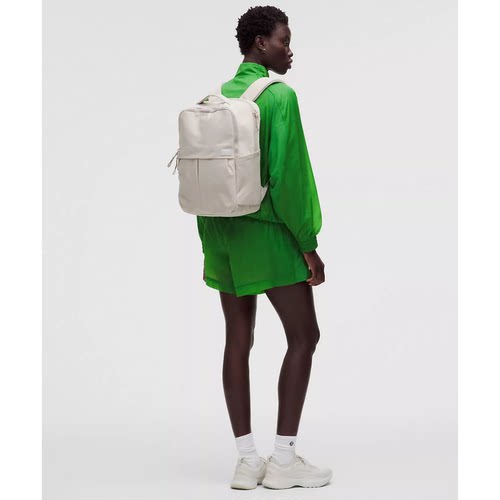 代购lululemon Everyday Backpack 21L防水多口袋粉色双肩背包