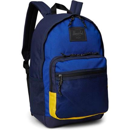 代购Herschel男士双肩包带笔记本电脑隔层多口袋设计防滑拉链