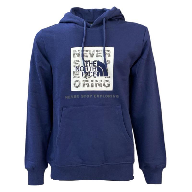 代购THE NORTH FACE北面男士卫衣保暖舒适棉质连帽户外日常外套