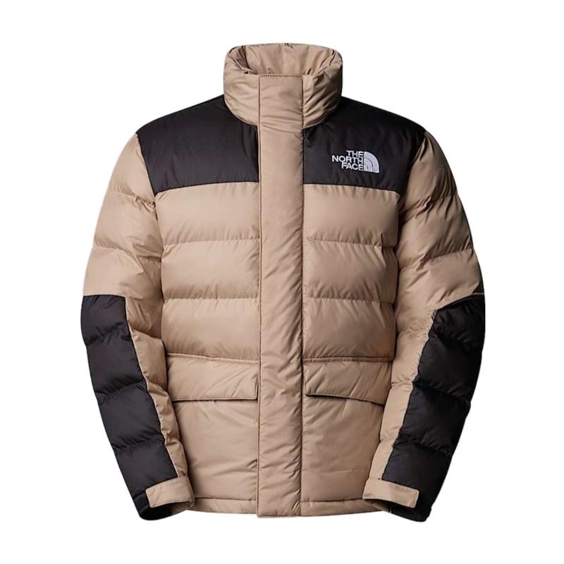 代购THE NORTH FACE北面男士羽绒服保暖防风轻盈拼色立领短款