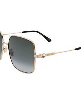 代购Jimmy Choo女士太阳镜防紫外线抗强光清晰视野轻盈佩戴方形