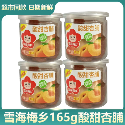 雪海梅乡酸甜杏脯红杏干