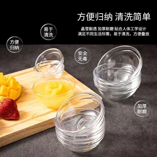 钵仔糕专用碗玻璃耐高温商用材料摆摊烘焙蛋挞布丁马蹄糕果冻模具