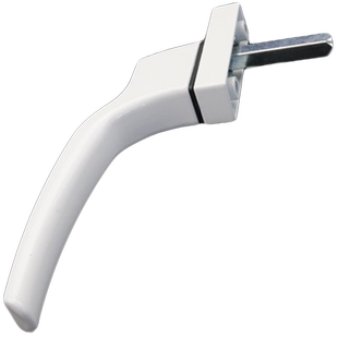 春塑牌塑钢门窗传动执手锁 外平开窗户把手拉手联动锁柄 加厚升级