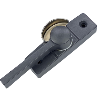 868型铝合金窗户月牙锁老款平移推拉门窗锁扣阳台移门搭扣锁配件