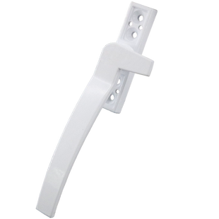 老式塑钢门窗7字把手平开窗户执手锁推窗拉手玻璃门别锁手柄卡锁