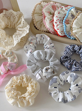 韩国高级感大肠圈猪大肠发绳bm发圈大肠韩系发饰扎头发女头饰