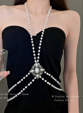 镶钻高级感设计感珍珠珍珠