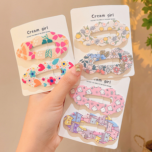 女童碎发夹bb夹子儿童刘海发饰韩式 发卡头饰 女孩宝宝网红2025新款