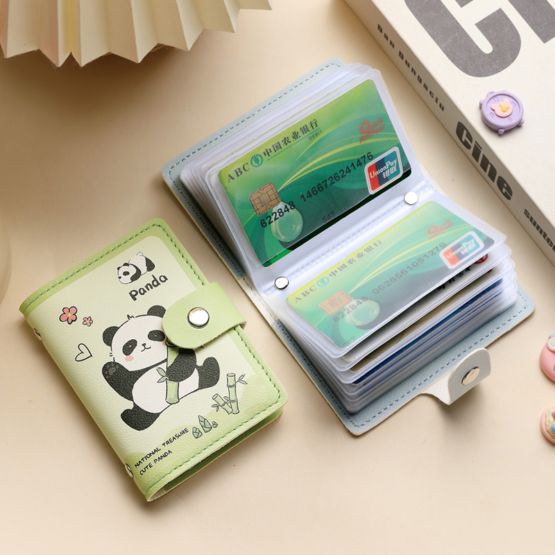 可爱卡通卡包女多卡位防消磁卡套