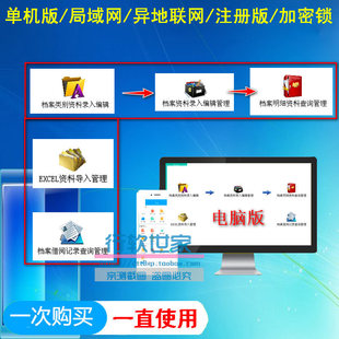 文档档案管理软件R33办公文书按分类对收发系统进行归档附件 查询