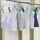 哺乳内衣双重提拉聚拢防下垂孕妇胸罩一片式 大胸显小无痕喂奶内衣