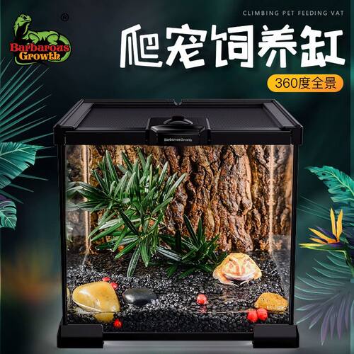 爬虫雨林缸饲养箱水陆爬